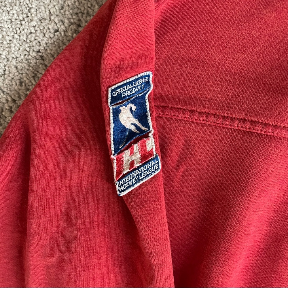 Vintage 90s Chicago Wolves Lee Sport Sweatshirt Crewneck / Size XL - Picture 6 of 8